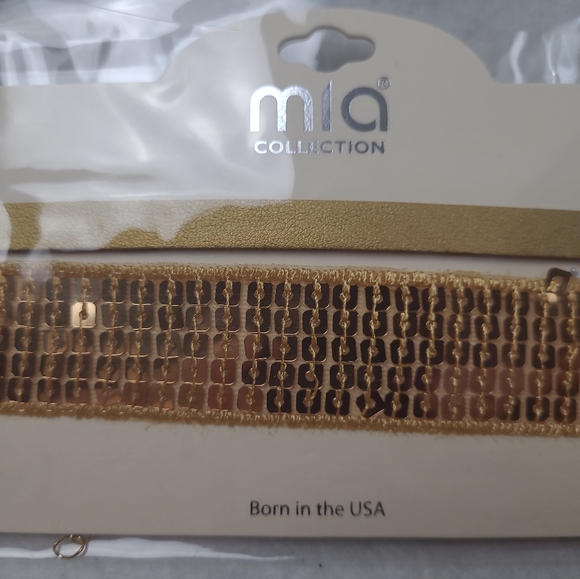 MIA collection 2 piece gold choker set. Brand new - Picture 4 of 4